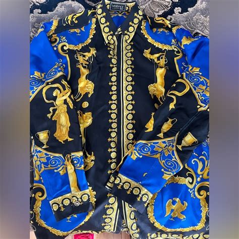 versace silk shirt 2pac|silk Versace shirt men's.